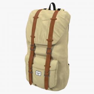 3D Backpack 8 Beige