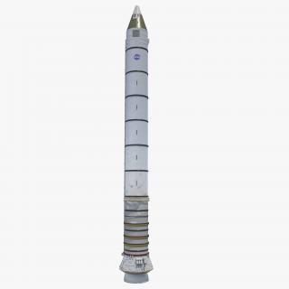 3D model Solid Rocket Booster