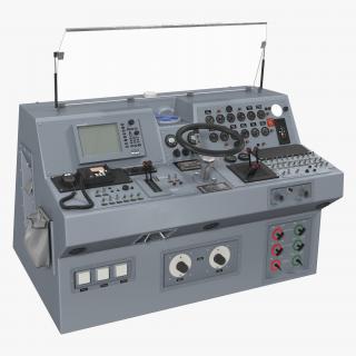Military Boat Control Panel 3D