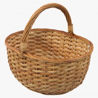 Straw Basket 3D