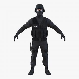 SWAT Man Mediterranean 3D