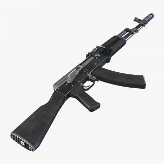 Assault Rifle AK 74 3D model