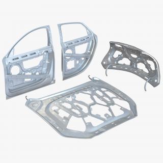 3D Car Frames Collection