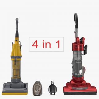 3D Vacuum Cleaners Collection