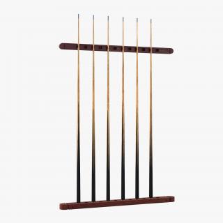 Billiard Cue Rack 3D