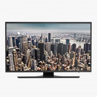 3D model Samsung 4K UHD JU6500 Series Smart TV 65 inch