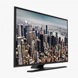 3D model Samsung 4K UHD JU6500 Series Smart TV 48 inch