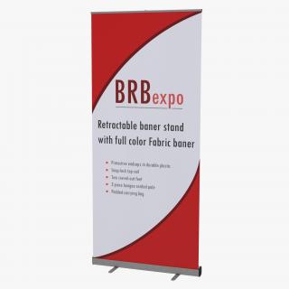 Banner Stand 2 3D model