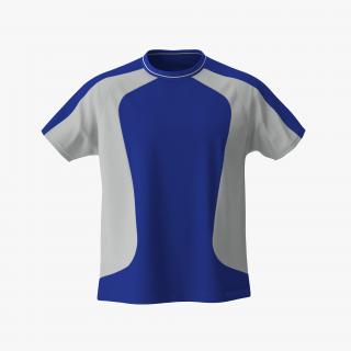 3D TShirt Blue