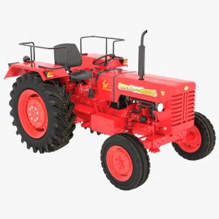 3D Tractor Mahindra 395 DI model