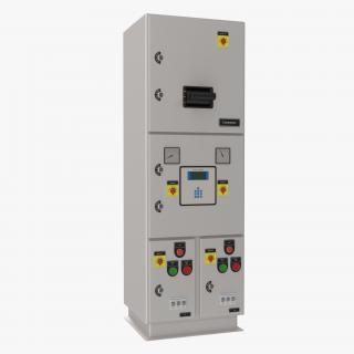 Industrial Electrical Panel 3 3D model