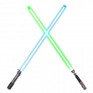 Star Wars Luke Skywalker Used Lightsabers Collection 3D