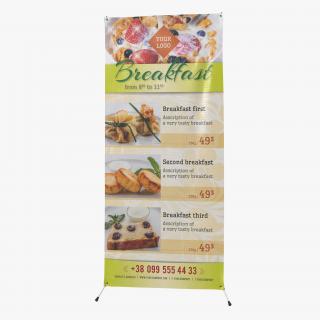 Banner Stand 3D