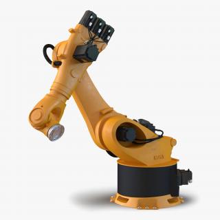 3D Kuka Robot KR 360 Fortec Rigged