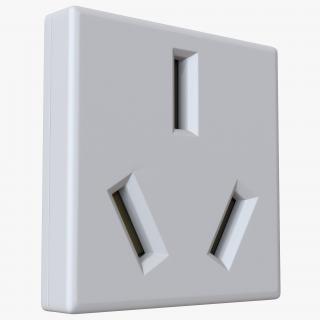 Chinese Elecrical Outlet Generic 3D