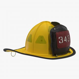 3D Fire Helmet 6 model