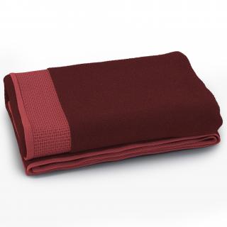 3D Towel Red with Fur model