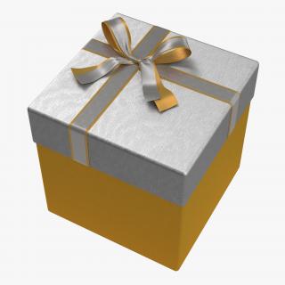 3D Giftbox 3 Yellow