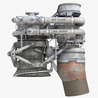 3D Rocket Engine model