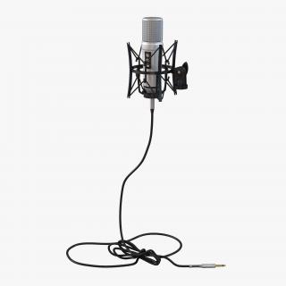 Studio Microphone 2 3D model