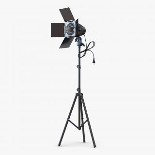 Barn Door Studio Light 3D