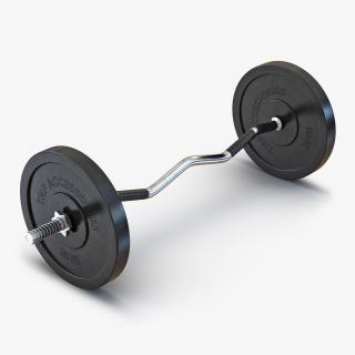 Barbell 3D model