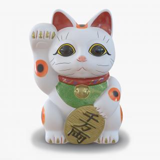 3D Maneki Neko 3 model