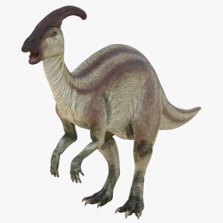 3D model Parasaurolophus