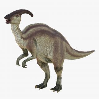 Parasaurolophus Rigged 3D