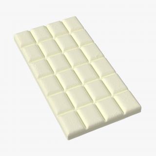 3D White Chocolate Bar 2