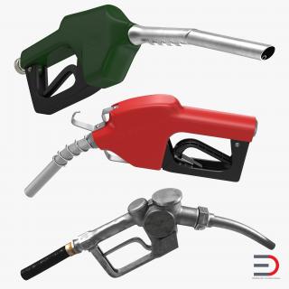 3D Fuel Nozzles Collection model