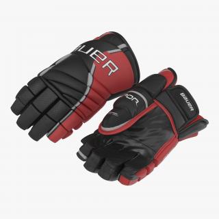 3D Hockey Gloves Bauer 3