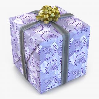 3D Giftbox 2 Silver