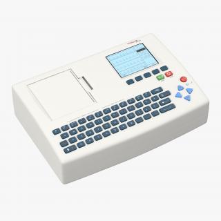 3D Electrocardiograph Machine 2 model