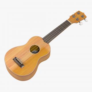 Ukulele 3D model