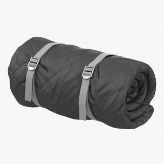 Folded Sleeping Bag 3D model