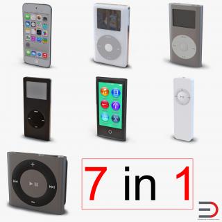 iPod Collection 3 3D