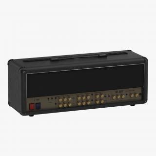 Guitar Amplifier Head Generic 3D model