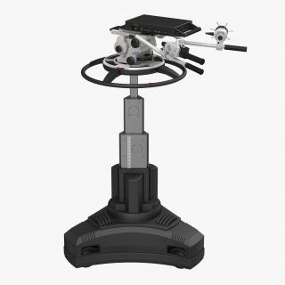 3D model TV Studio Camera Pedestal