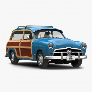 Generic Retro Car 3D