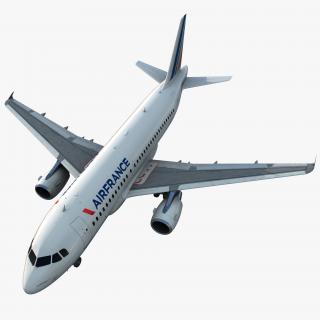 Airbus A320 Air France 3D