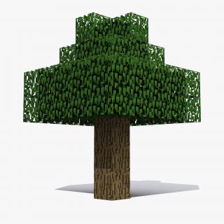 Minecraft Tree 3D model