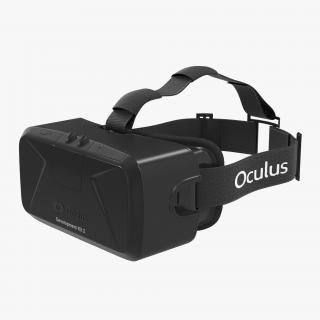 Virtual Reality Headset Oculus DK2 3D model