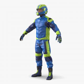 Motorcycle Rider Generic 3D model