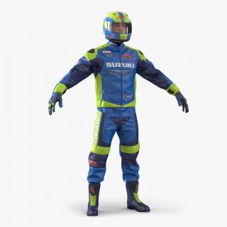 3D Motorcycle Rider 2 model