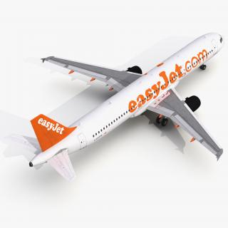 Airbus A321 EasyJet 3D model