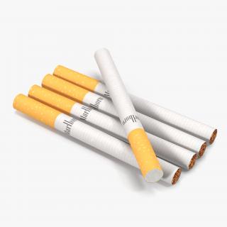 3D Cigarette Marlboro model