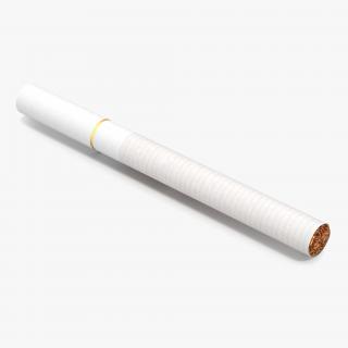 3D Cigarette Generic White model