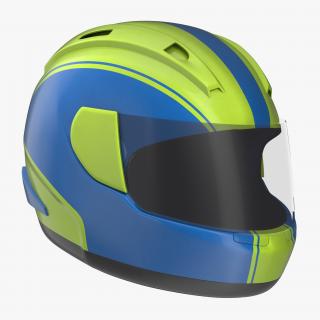 Motorcycle Helmet Generic 2 3D