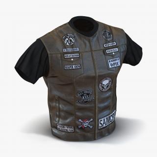 Biker Vest 2 3D